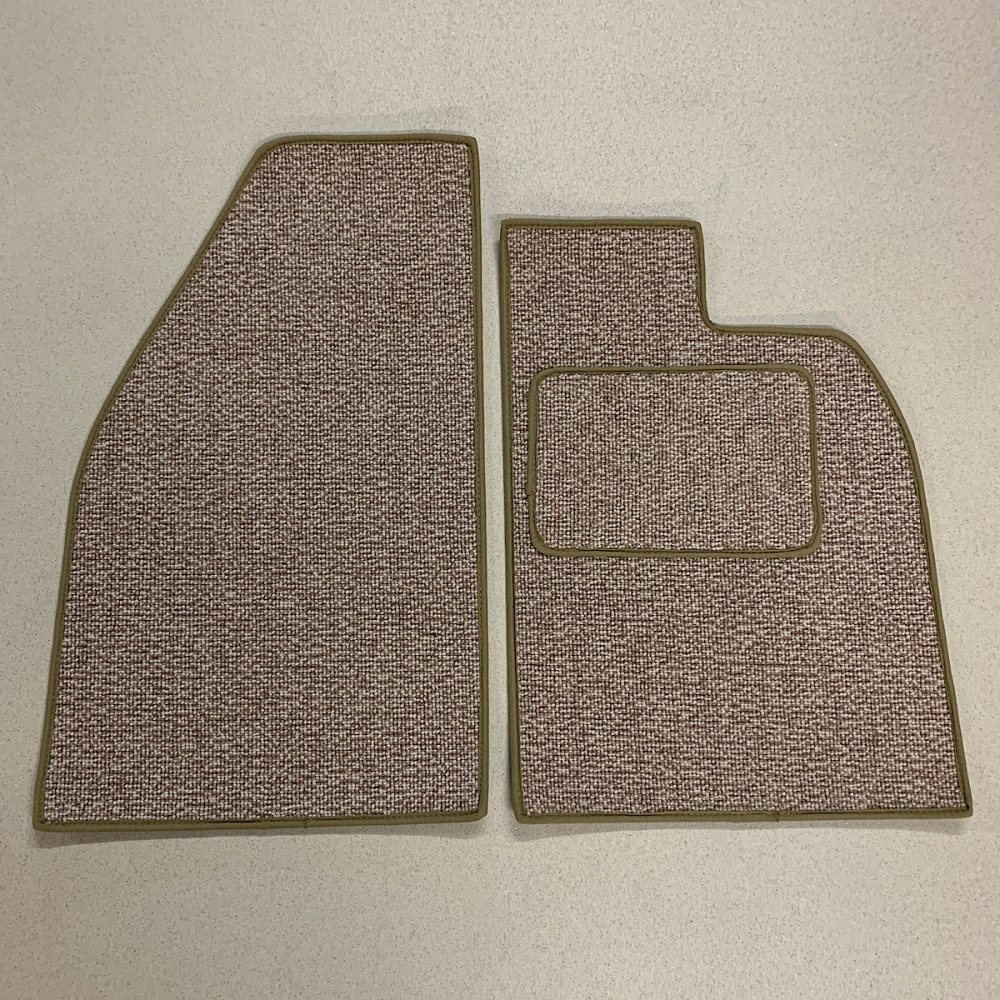 VW Beetle Square Weave Carpet Front Overmats